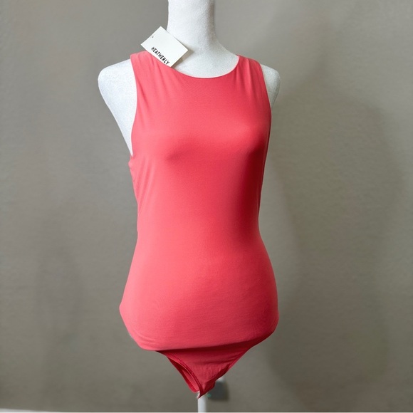 NWT HEATHERLY coral body suit - Picture 1 of 7